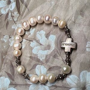 Freshwater Pearls Rosary Bracelet